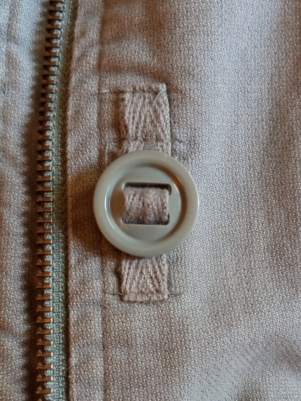 Old Navy Utility Military Jacket Women's XL Army Green Zip Button Front - Picture 11 of 14